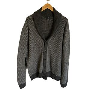 Jos A Bank Men’s XL Executive Collection Shawl Collar Cardigan Sweater Lambswool